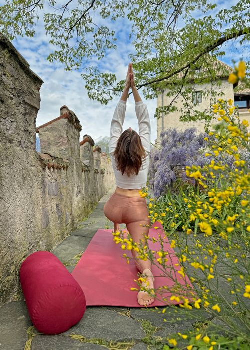 Yoga in the castle