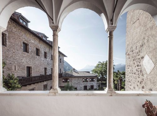 Yoga in the castle